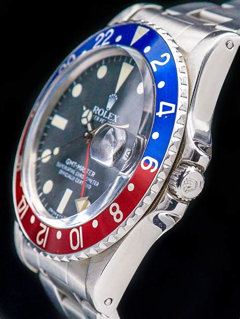 rolex gmt master pepsi 1982|rolex gmt pepsi diamond bezel.